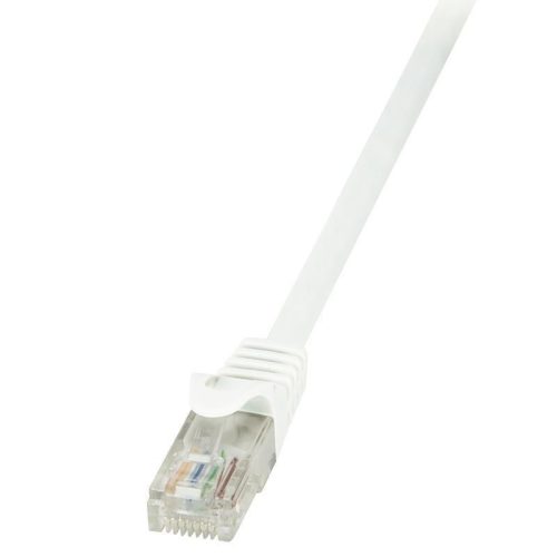 Logilink patch kábel, Cat6 U/UTP EconLine 0.25m fehér (CP2011U)