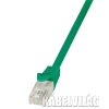 Logilink patch kábel Cat6 U/UTP EconLine 0.25m zöld (CP2015U)