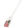 Logilink patch kábel, Cat6 S/FTP PIMF PrimeLine 0.5m fehér (CQ2021S)