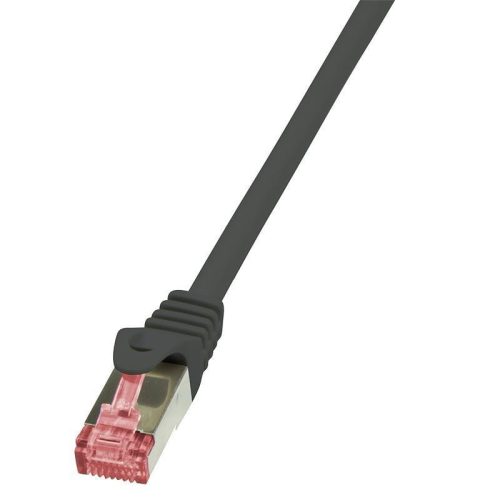 Logilink patch kábel, Cat6 S/FTP PIMF PrimeLine 1m fekete (CQ2033S)