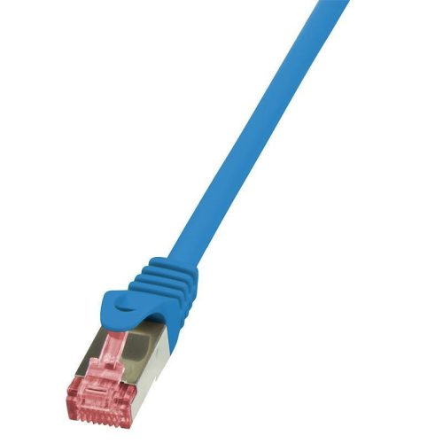 Logilink patch kábel, Cat6 S/FTP PIMF PrimeLine 1m kék (CQ2036S)