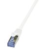 Logilink patch kábel Cat6A 10G S/FTP PIMF PrimeLine 0.50m fehér (CQ3021S)
