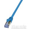 Logilink patch kábel Cat6A 10G S/FTP PIMF PrimeLine kék 0.50m (CQ3026S)