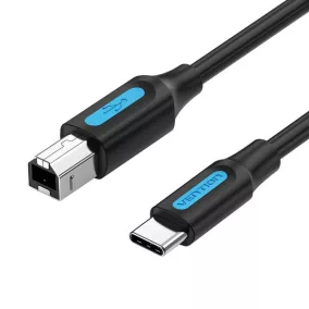 Vention USB-C to USB 2.0 B kábel, 1m (CQUBF)