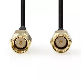 Nedis SMA apa - apa antenna kábel 1m (CSGL02000BK10)