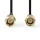 Nedis SMA apa - apa antenna kábel 2m (CSGL02000BK20)