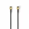 Nedis SMA apa - apa antenna kábel 2m (CSGL02000BK20)