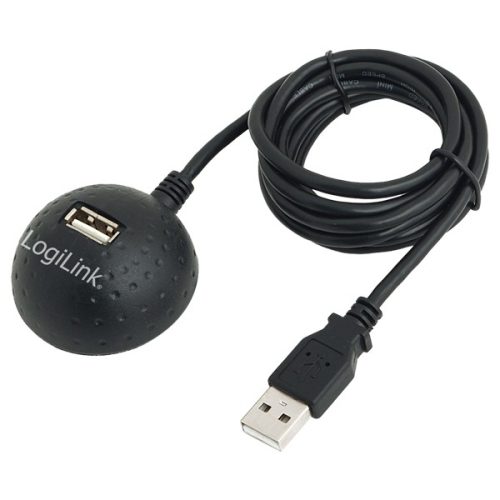 Logilink USB 2.0 hosszabbító dokkolóval (CU0013B)