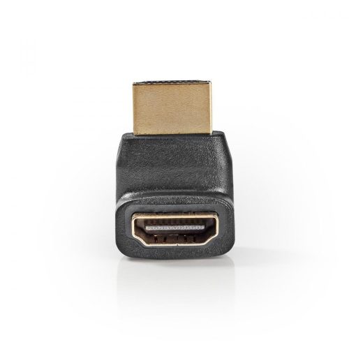 Nedis HDMI-csatlakozó - HDMI-aljzat HDMI Adapter. 270 fokos-ban hajlított fekete (CVGB34902BK)