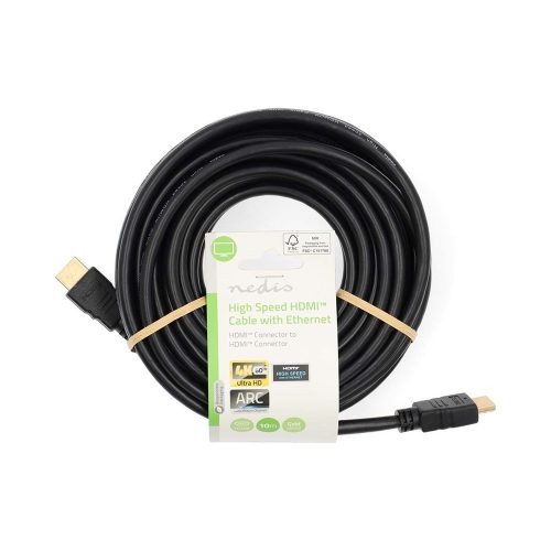 Nedis HDMI 2.0 4K 60Hz kábel 10m (CVGL34060BK100)