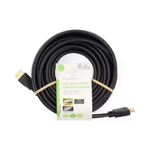 Nedis HDMI 2.0 4K 60Hz kábel 10m (CVGL34060BK100)