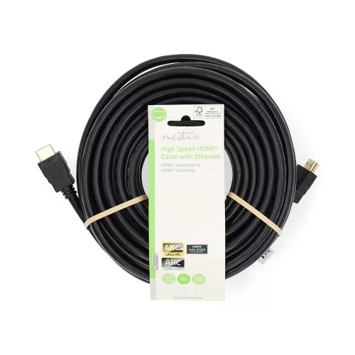 Nedis HDMI 2.0 4K 60Hz kábel 15m (CVGL34060BK150)