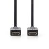 Nedis HDMI 1.4 ethernet kábel 1.5m fekete (CVGP34000BK15)