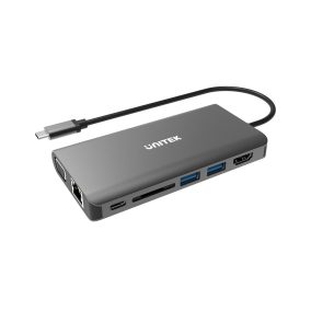 Unitek Prémium USB C - 8 az 1-ben multiport HUB (D1019A)