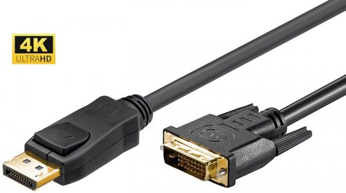 Microconnect DisplayPort 1.2 - DVI-D 24+1 4K 30Hz kábel