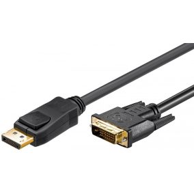   Microconnect DisplayPort 1.2 - DVI-D 24+1 4K 30Hz kábel 2m (DP-DVI-MM-200)