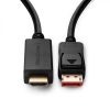 MicroConnect Displayport - HDMI 4K 60Hz kábel 0.5m (DP-HDMI-0504K)