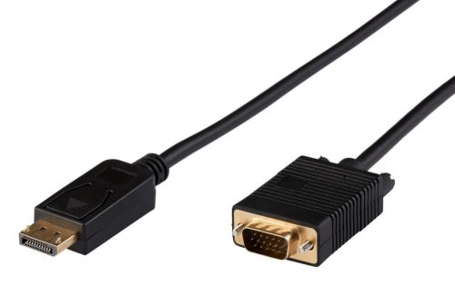 Microconnect Displayport to VGA kábel 0.5m (DP-VGA-MM-050)