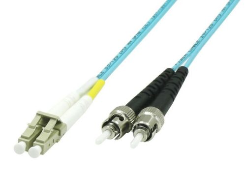 MicroConnect LC - ST multimode duplex OM3 kábel 1m (FIB412001)