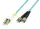 MicroConnect LC - ST multimode duplex OM3 kábel 3m (FIB412003)