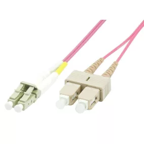   MicroConnect LC - SC multimode duplex OM4 kábel 20m (FIB422020P)
