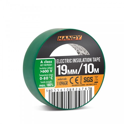 Handy szigetelőszalag 19mm/10m zöld (11096GR)