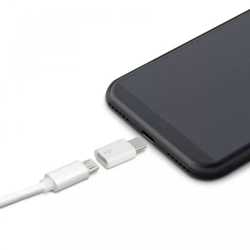 Delight Micro USB anya - USB-C apa adapter (55448C)