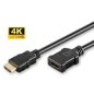 MicroConnect HDMI 2.0 hosszabbító kábel 1m (HDM19191FV2.0)