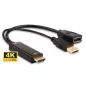 Microconnect HDMI to Displayport konverter (HDMDPP1)