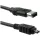 Premiumcord FireWire 6 tűs - 4 tűs kábel, 2m (KFIR64-2)