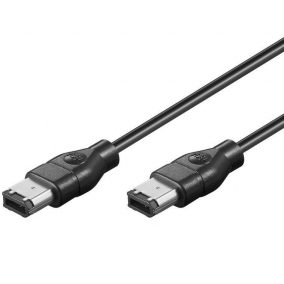 Premiumcord firewire 6 pin - 6 pin kábel, 2m (KFIR66-2)