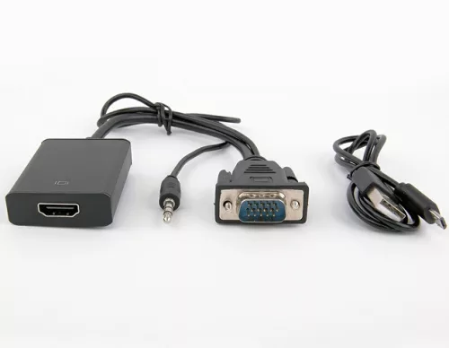 PremiumCord VGA to HDMI +audio átalakító konverter (KHCON-49)