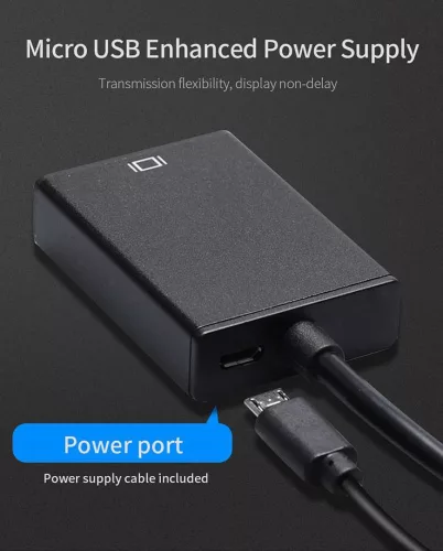 PremiumCord VGA to HDMI +audio átalakító konverter (KHCON-49)