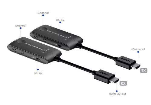 PremiumCord HDMI 2.0 wireless extender 4K 60Hz up to 20m (KHEXT50-13)