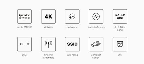 PremiumCord HDMI 2.0 wireless extender 4K 60Hz up to 20m (KHEXT50-13)