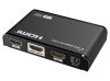 PremiumCord 2 Portos HDMI elosztó splitter 4K 60Hz (KHSPLIT2F)