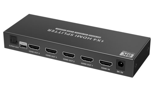 PremiumCord 4 Portos HDMI elosztó splitter 8K 60Hz (KHSPLIT4F)