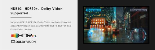 PremiumCord 4 Portos HDMI elosztó splitter 8K 60Hz (KHSPLIT4F)