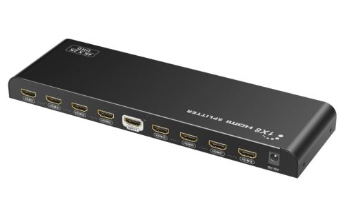 PremiumCord 8 Portos HDMI elosztó splitter 4K 60Hz (KHSPLIT8F)