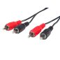   PremiumCord 2db RCA - 2db RCA sztereó audio kábel 10m (KJACKCMM2-10)