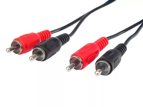 PremiumCord 2db RCA - 2db RCA sztereó audio kábel 15m (KJACKCMM2-15)