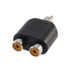 PremiumCord 2X RCA anya - RCA apa adapter (KJR-05)
