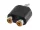 PremiumCord 2X RCA anya - RCA apa adapter (KJR-05)
