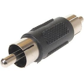 PremiumCord mono audio RCA toldó apa apa adapter (KJR-09)