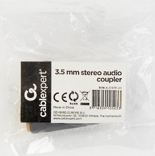 Premiumcord 6.35 mm jack audio toldó adapter (KJR-12)