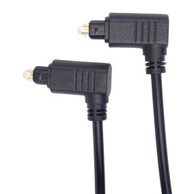 PremiumCord toslink optikai 90 fokos kábel 1m (KJTOS4-1)