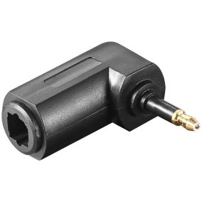   PremiumCord Optkai (Toslink) - 3.5mm mini Toslink 90 fokos átalakító adapter (KJTOSRED11)