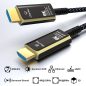 PremiumCord HDMI 2.1 8K 60Hz AOC kábel 10m (KPHDM21T10)
