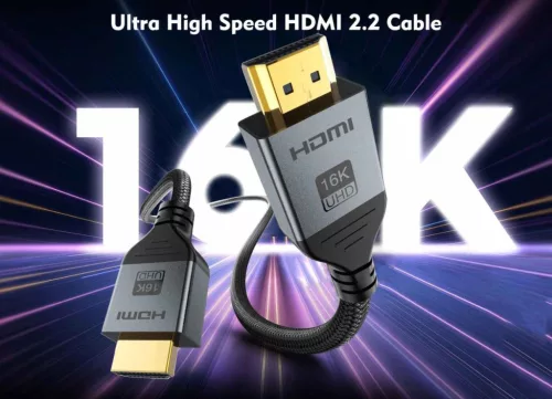 PremiumCord Ultra HD HDMI 2.2 kábel 16K@60Hz, 8K@240Hz, 4K@480Hz 2m (KPHDM22H2)