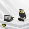 Premiumcord HDMI 90 fokos fordító 8K 60Hz adapter (KPHDMA-39)